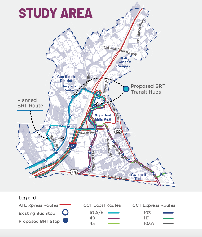 Sugarloaf LCI Transit Enhancement & Future Station Planning Study